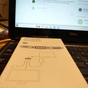 New in Unopened box, Apple USB-C Digital AV Multiport Adapter Model#1620